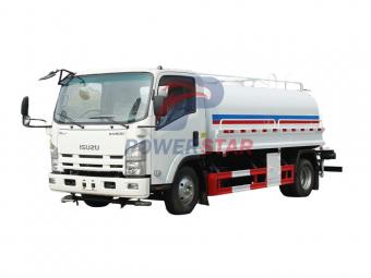 Isuzu 7000L drinkable water tank lorry export Philippines