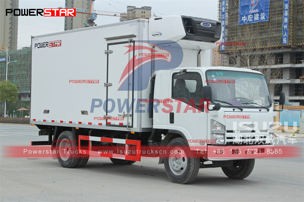 Xe tải đông lạnh ISUZU ELF 8-10 tấn có dàn CARRIER xuất khẩu sang Philippines
    