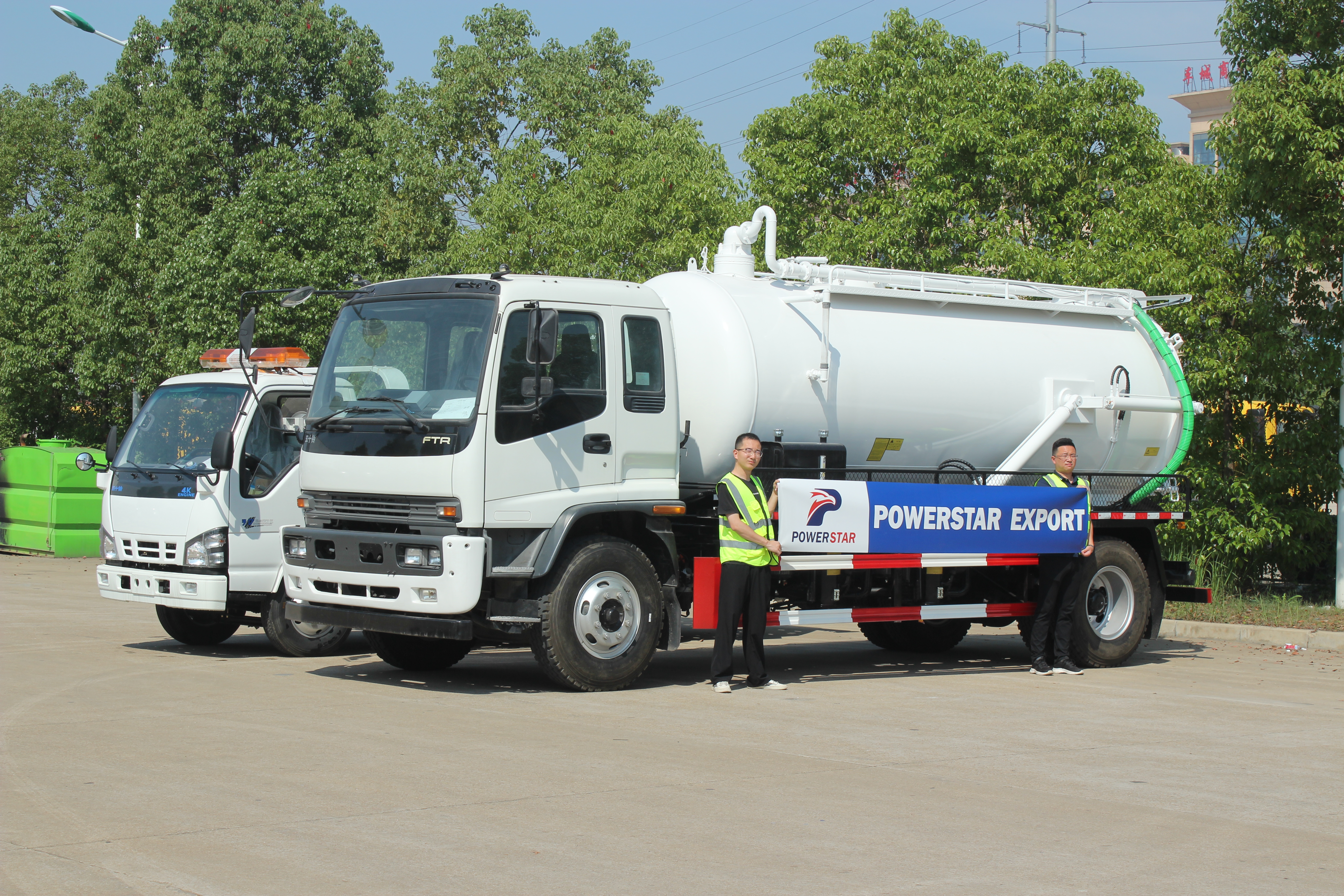 Philippines Xe tải chân không Isuzu FTR Xe tải phá hủy phục hồi Isuzu
    