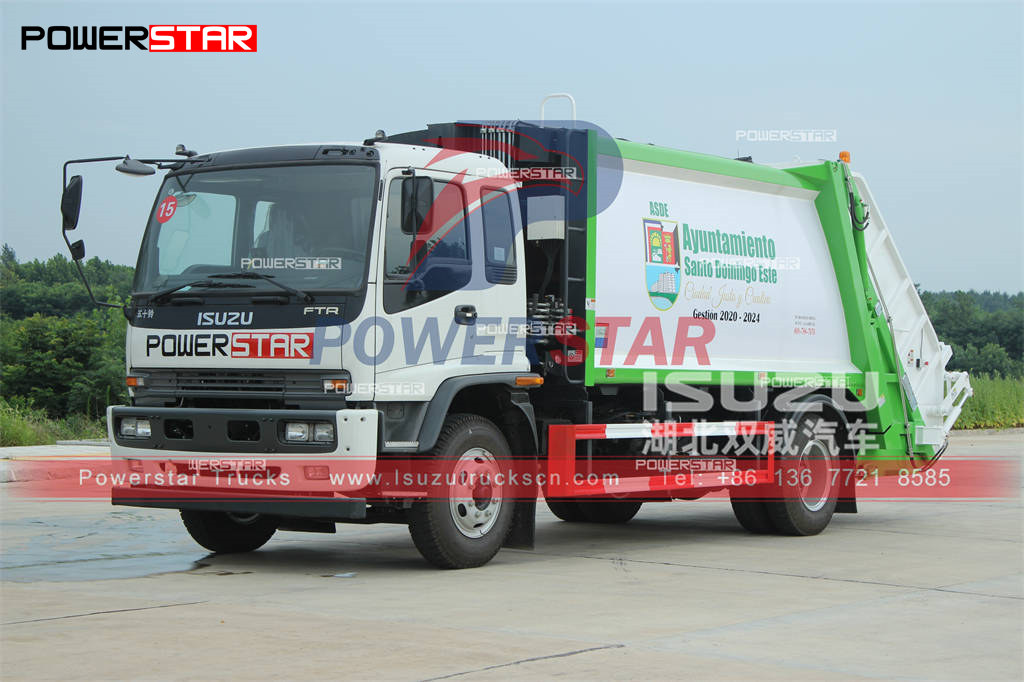 Hướng dẫn vận hành xe ép rác ISUZU FTR/FRR/FSR 16CBM
    