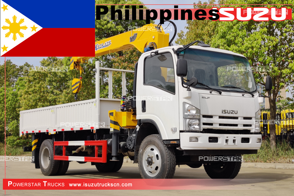 Philippines - Xe cẩu ISUZU 4X4 NPR/ELF
    