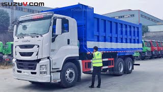 Xe ben đổ ISUZU GIGA 6x4 dẫn động
    