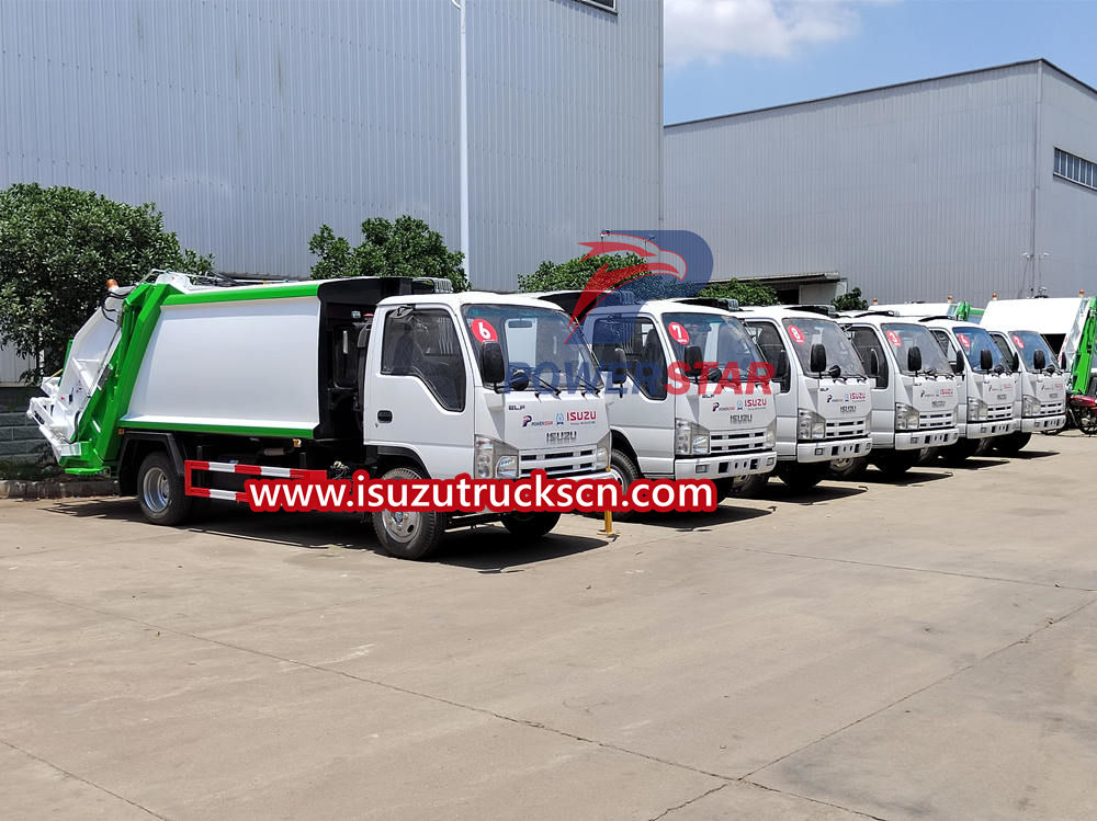 Quy trình sản xuất xe ép rác Isuzu như thế nào?
    