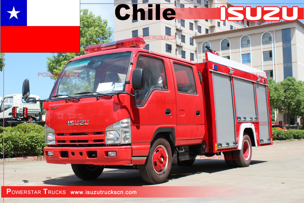 Chile - Xe chữa cháy nước thần ISUZU
    