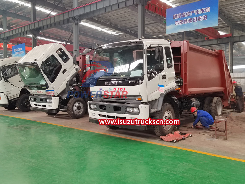 Làm thế nào để sản xuất xe ép rác Isuzu tốt nhất?
    