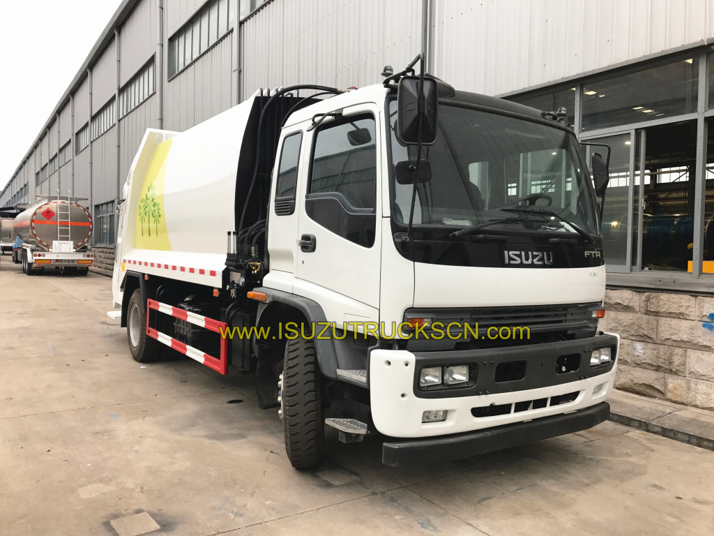 Xe ép rác FTR ISUZU 12cbm xuất khẩu
    