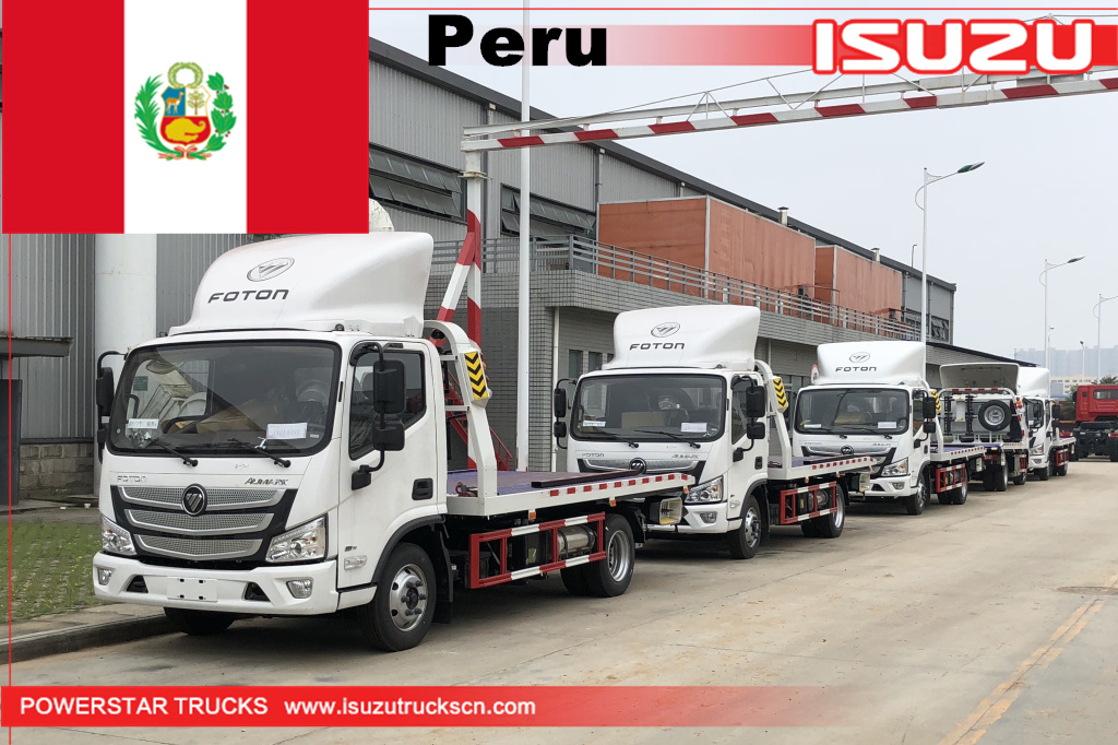 Peru - Xe tải phá hủy FOTON 5 chiếc
    