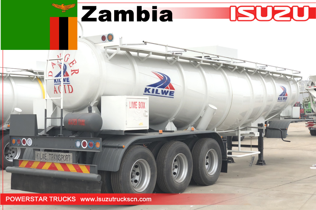 Zambia Kilwe - 12 chiếc Trailer chở axit axetic
    