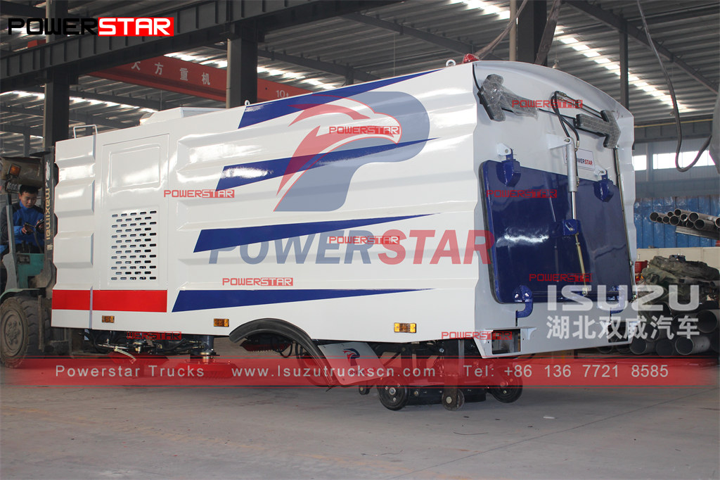 Bộ máy quét đường POWERSTAR 5000L lắp trên khung xe HINO 300 series và xuất khẩu sang Indonesia
    