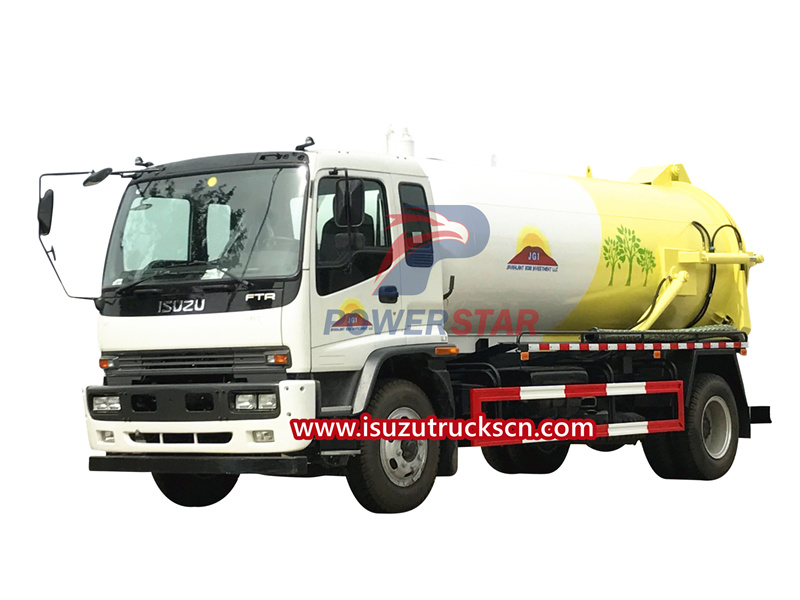 Cách sử dụng xe hút chân không Isuzu FTR đúng cách
    