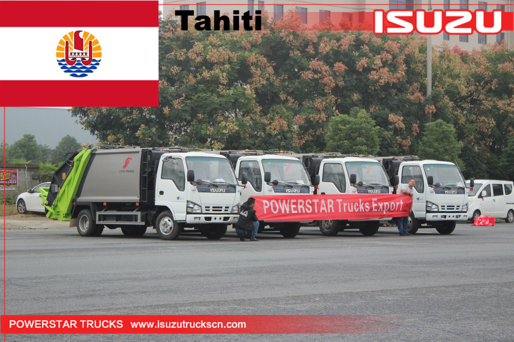 Tahiti - Xe ép rác ISUZU 4 chiếc
    