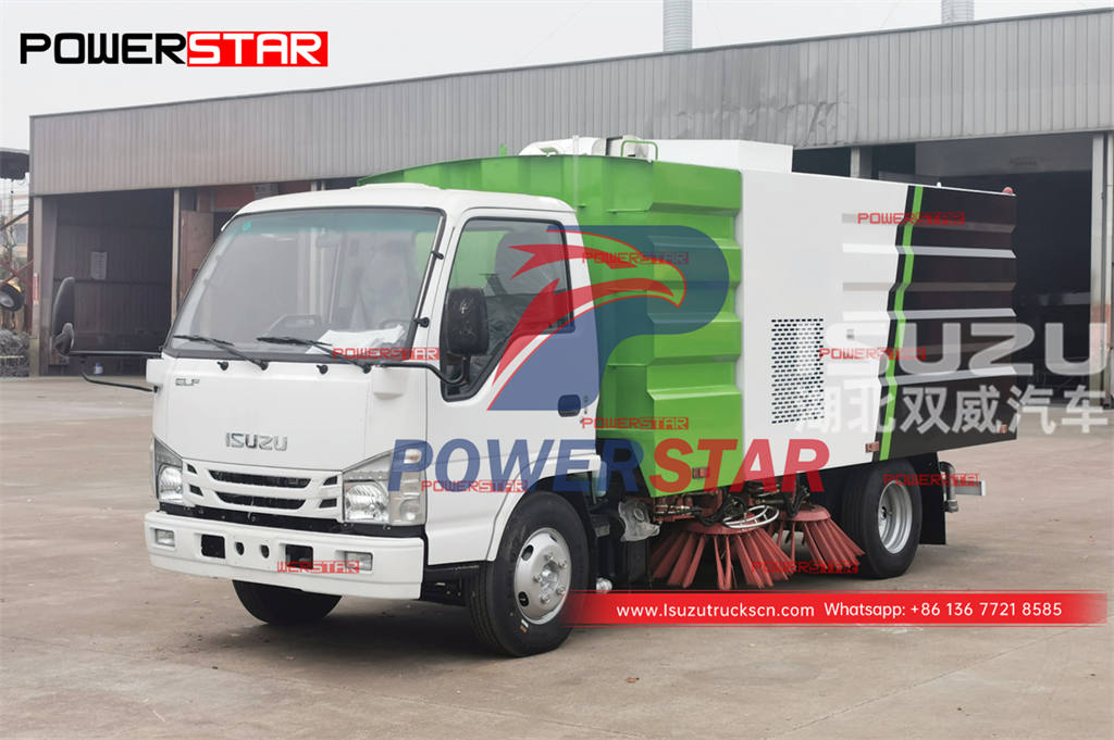 Antigua và Barbuda - Máy quét đường ISUZU ELF 100P 5CBM được xuất khẩu
    