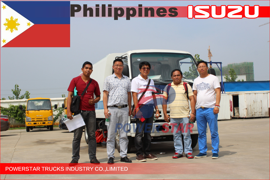 Máy quét đường Isuzu 5cbm Philippines
    