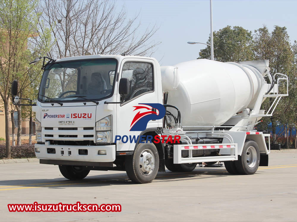 Cấu tạo và nguyên lý làm việc của xe trộn bê tông Isuzu
    