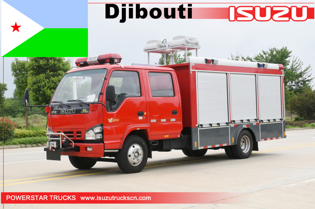 Djibouti - Xe cứu hỏa cứu hộ ISUZU 1 chiếc
    