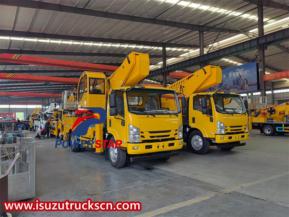 10 chiếc xe tải sàn trên không isuzu ELF 700P được xuất khẩu sang Uzbekistan
    