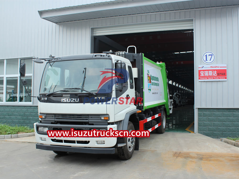 Ưu điểm của xe ép rác Isuzu FTR
    