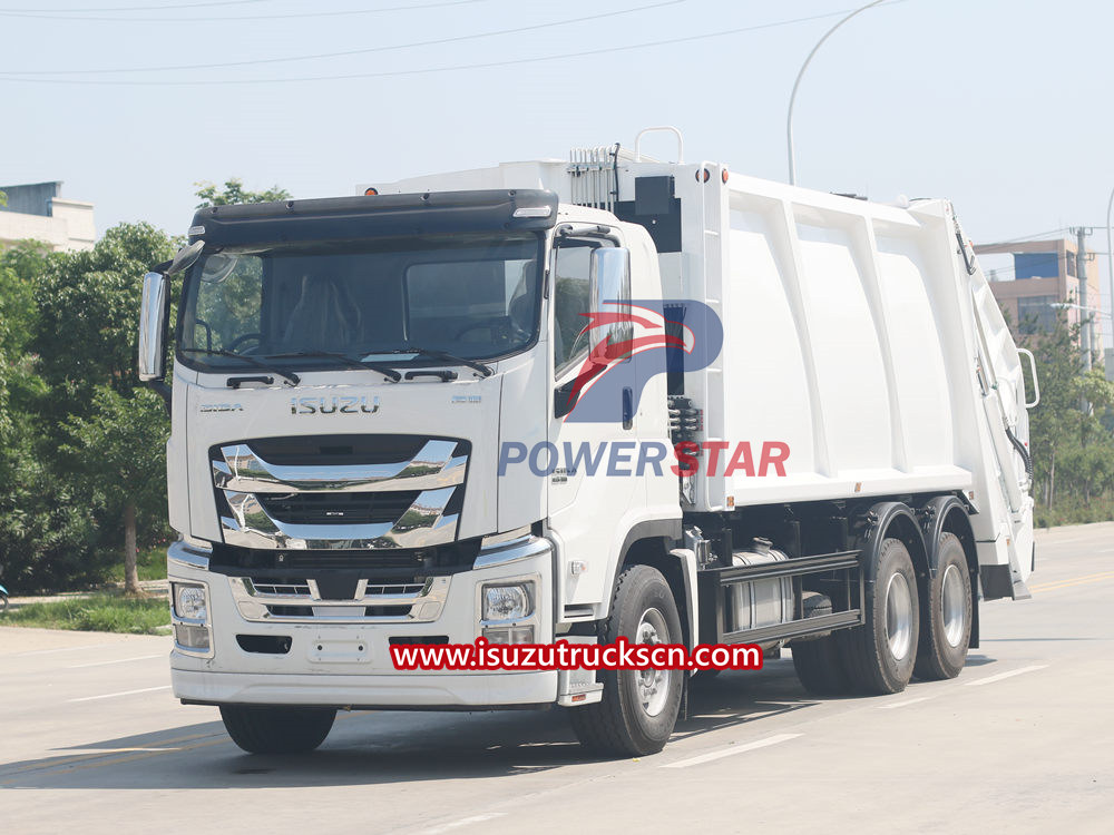 Ưu điểm của xe thu gom rác thải Isuzu
    