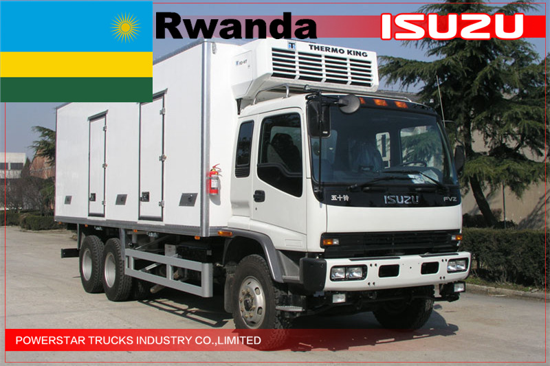 Xe tải tủ lạnh Isuzu cho Rwanda
    