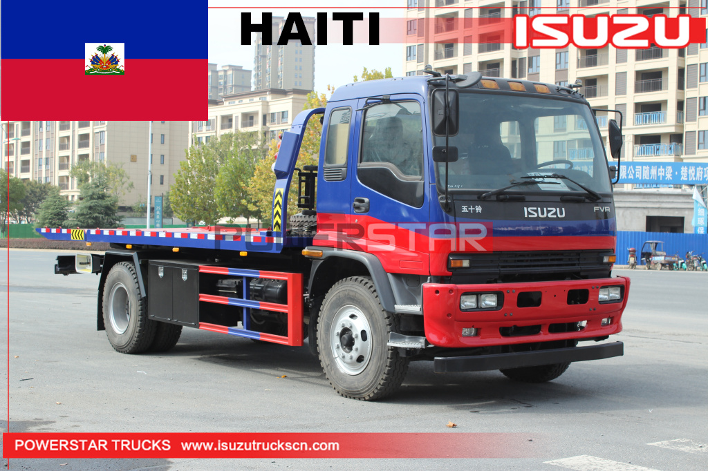 HAITI - 1 chiếc ISUZU FVR Xe kéo phá hoại đường phẳng
    