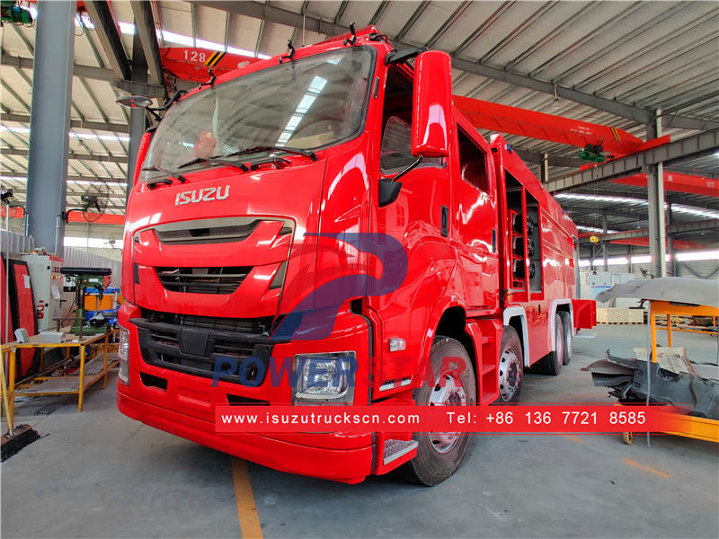 Điều quan trọng để sản xuất xe cứu hỏa isuzu tốt
    