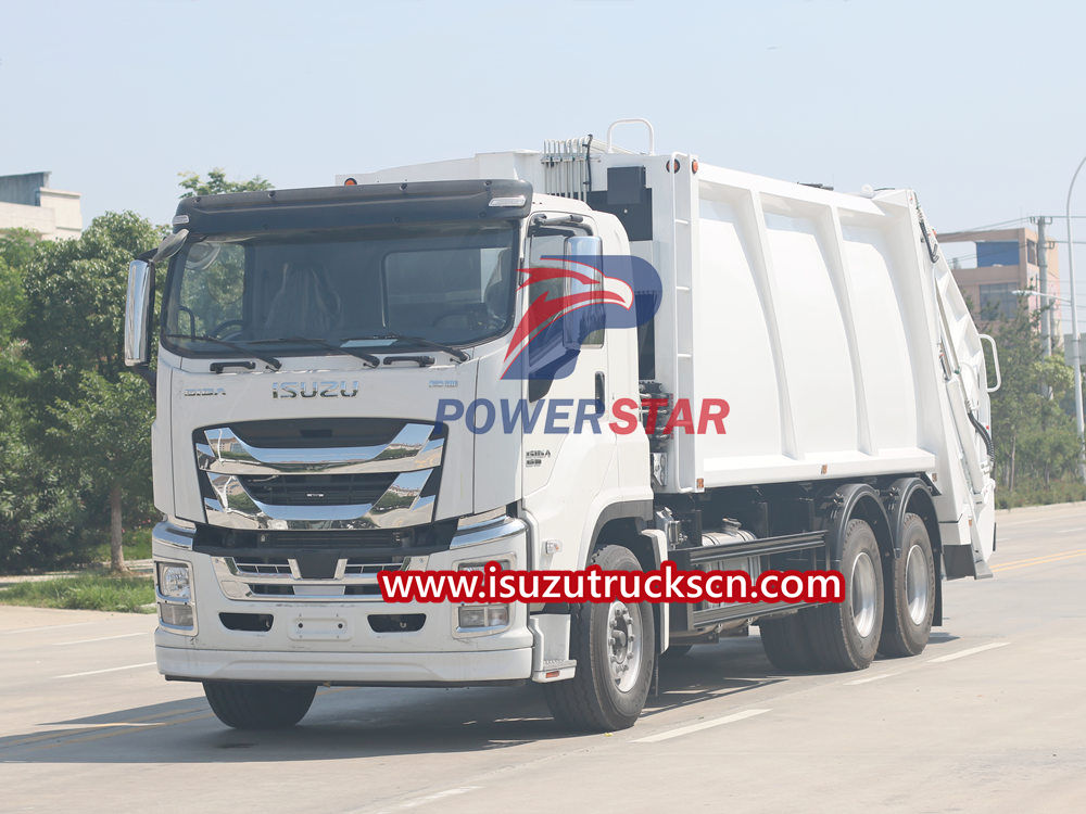 Ưu điểm của xe nghiền rác Isuzu GIGA 2024
    