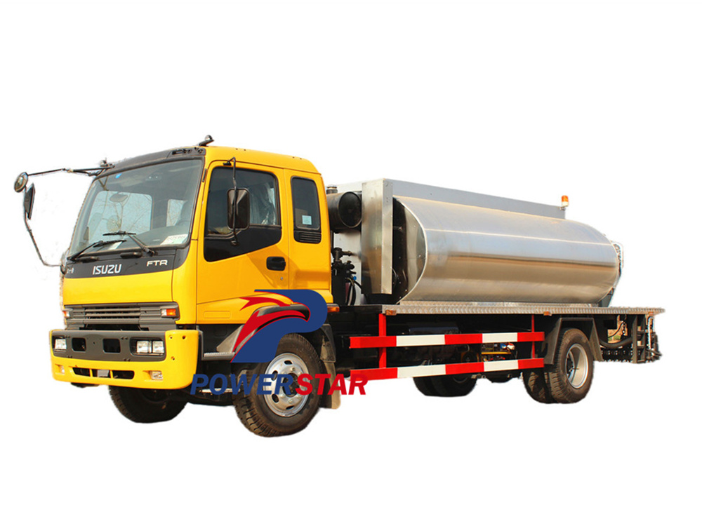 Hướng dẫn sử dụng xe tải phân phối nhựa đường thông minh Isuzu FTR
    