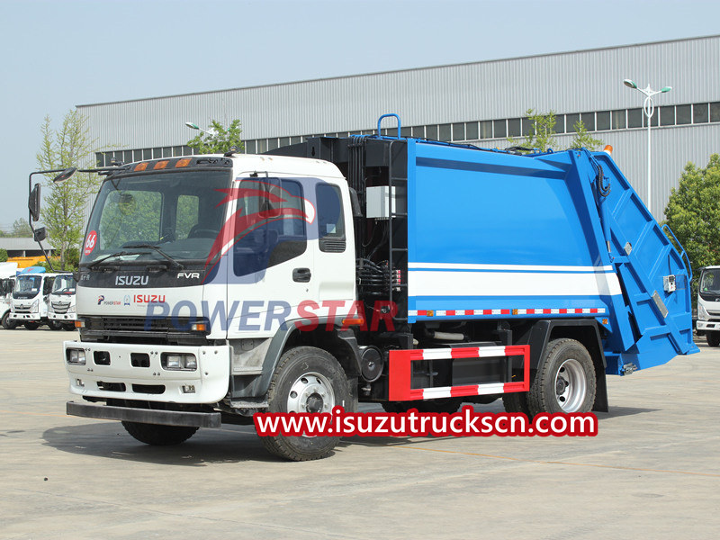 Cách test lại xe chở rác Isuzu
    