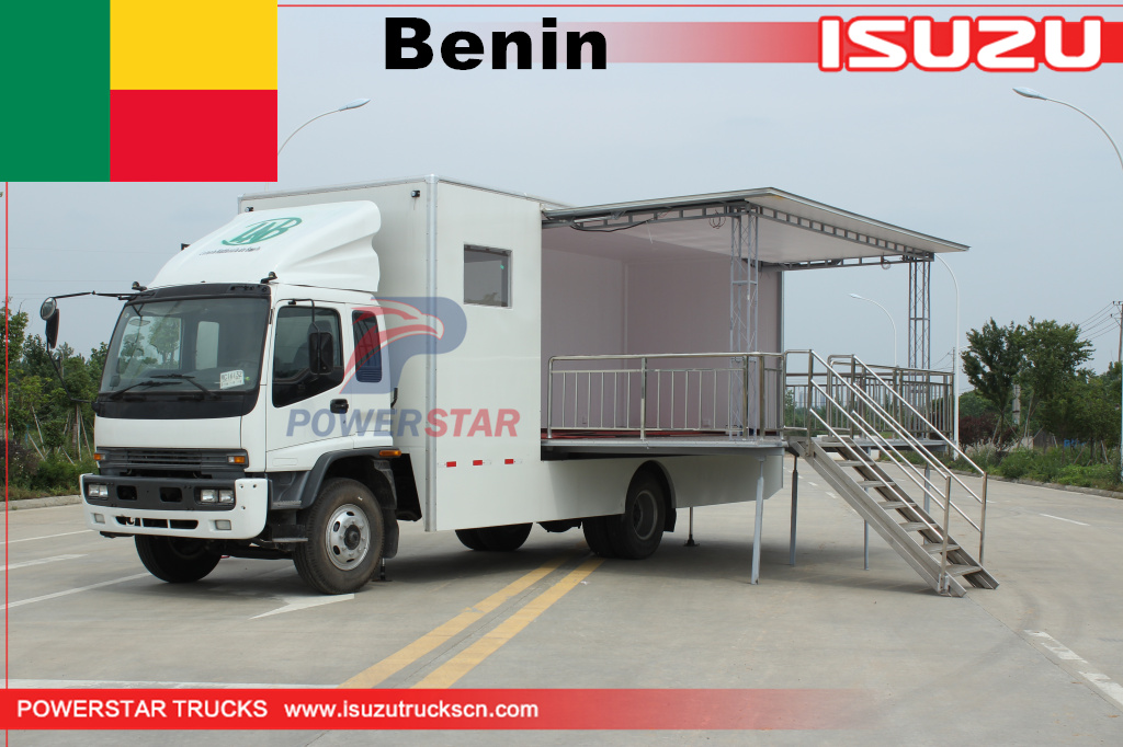 Benin - 1 chiếc ISUZU Mobile Vote StageTrucks
    