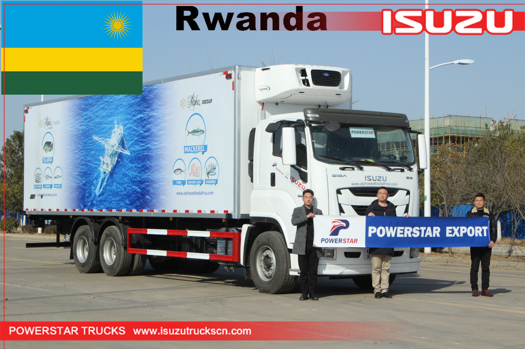 Rwanda - Xe tải cấp đông hải sản ISUZU GIGA
    