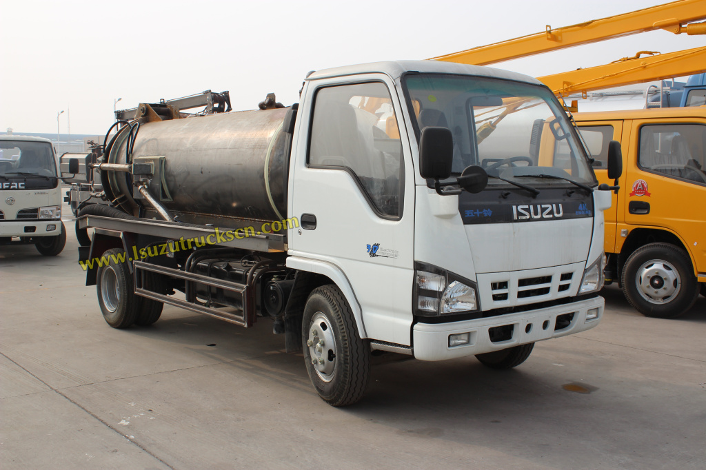 Xe bồn tự hoại Isuzu 5000L
    