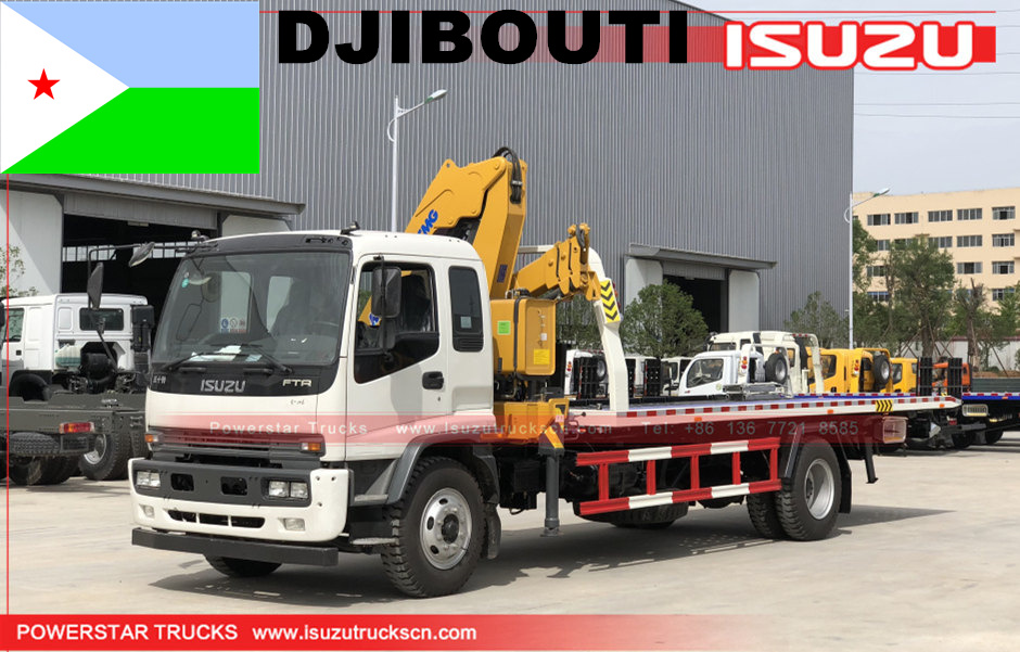 Djibouti- 1 untis ISUZU Wrecker có cần cẩu
    