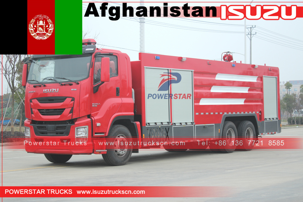 Afghanistan- Xe cứu hỏa ISUZU GIGA
    