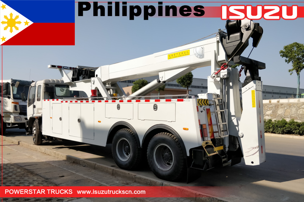 Cần bán máy phá hủy kéo hạng nặng ISUZU của Philippines
    