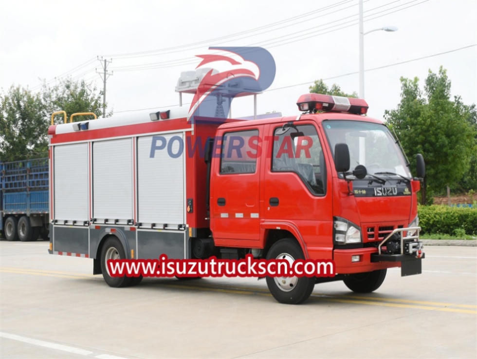 Xe cứu hỏa isuzu thông dụng là gì
    