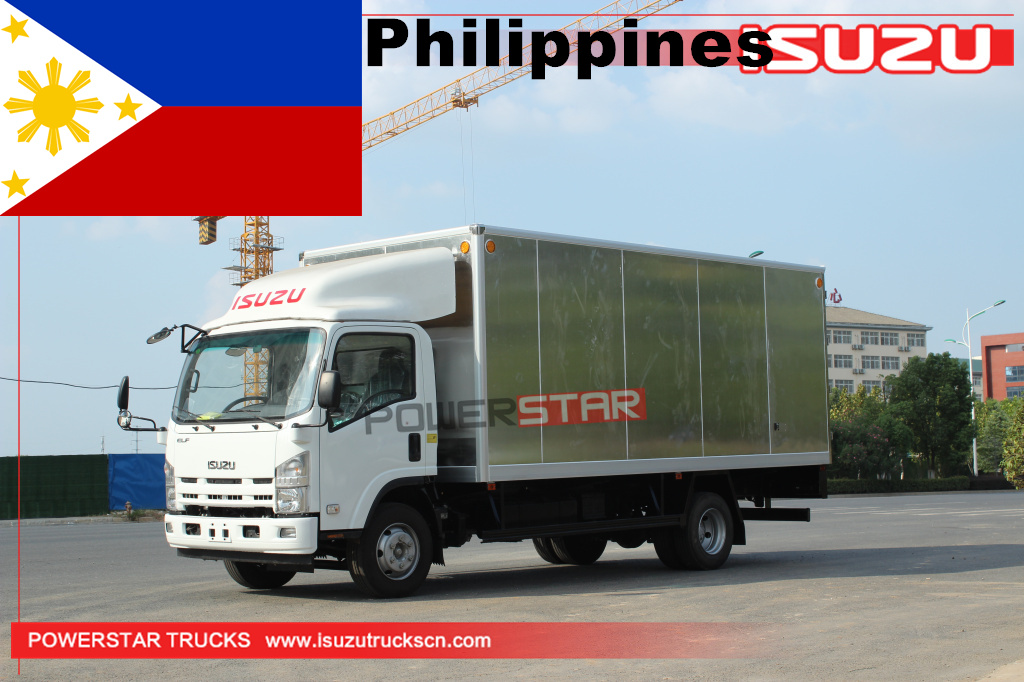 Philippines - 1 chiếc Xe tải chở hàng bằng nhôm ISUZU
    