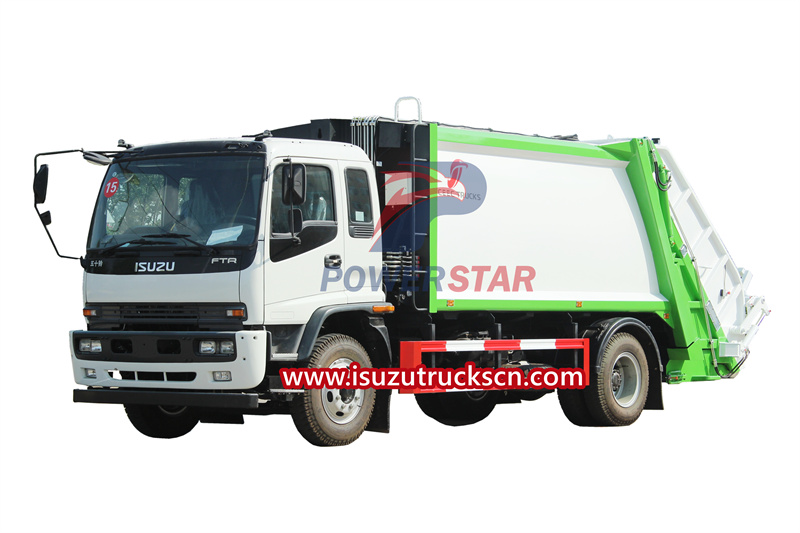 Cách sử dụng xe ép rác Isuzu FTR
    