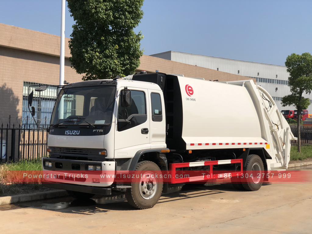 Máy nén rác FTR ISUZU của Philippines
    