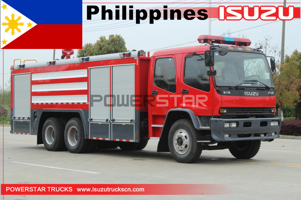 Philippines - 1 chiếc Xe chữa cháy bọt ISUZU FVZ
    