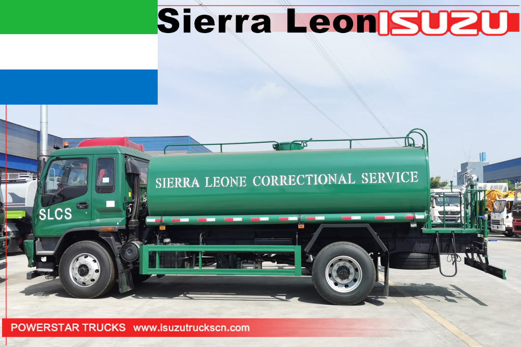 Sierra Leone - 1 chiếc Xe bồn chở nước ISUZU FVR
    