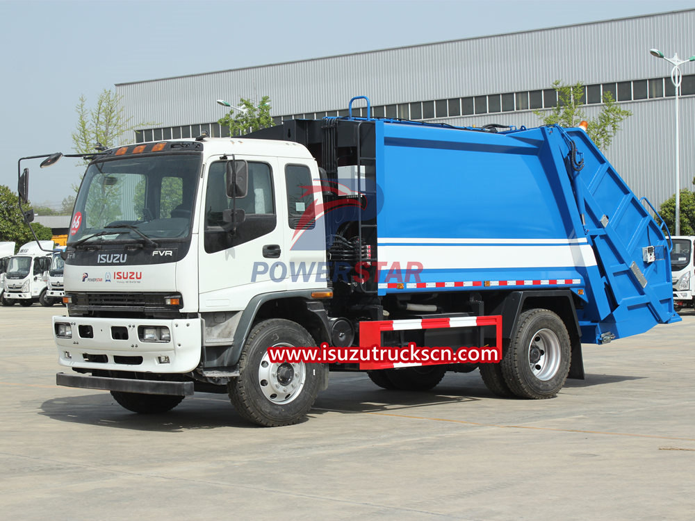 Giới thiệu chi tiết sản phẩm xe chở rác nén Isuzu
    