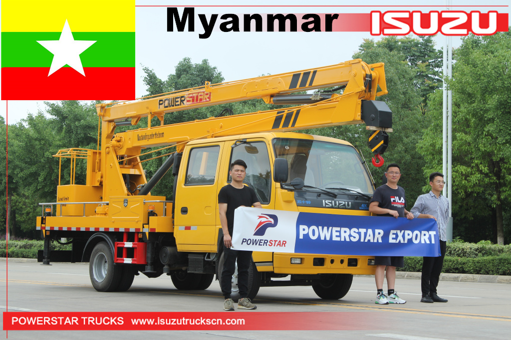 Myanmar - Xe nâng ISUZU 1 chiếc
    