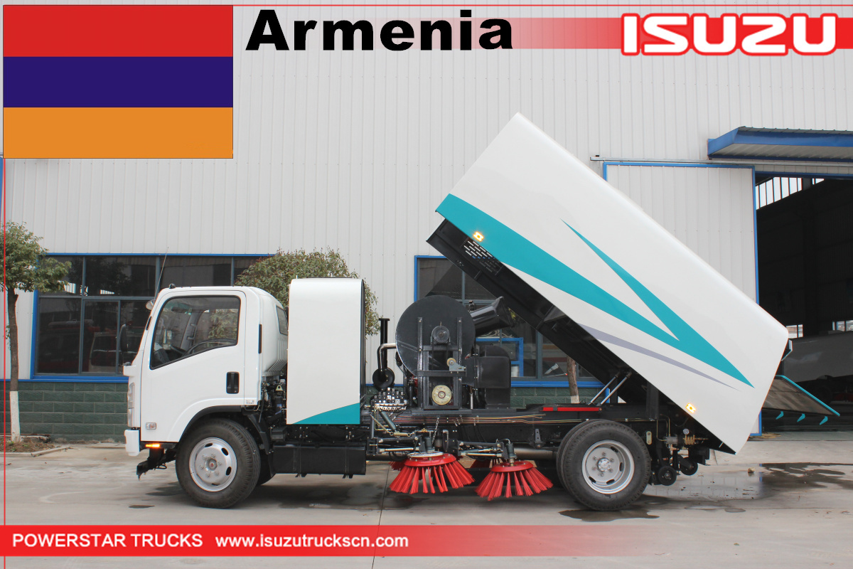 Armenia - Máy quét đường chổi 1 chiếc Isuzu
    