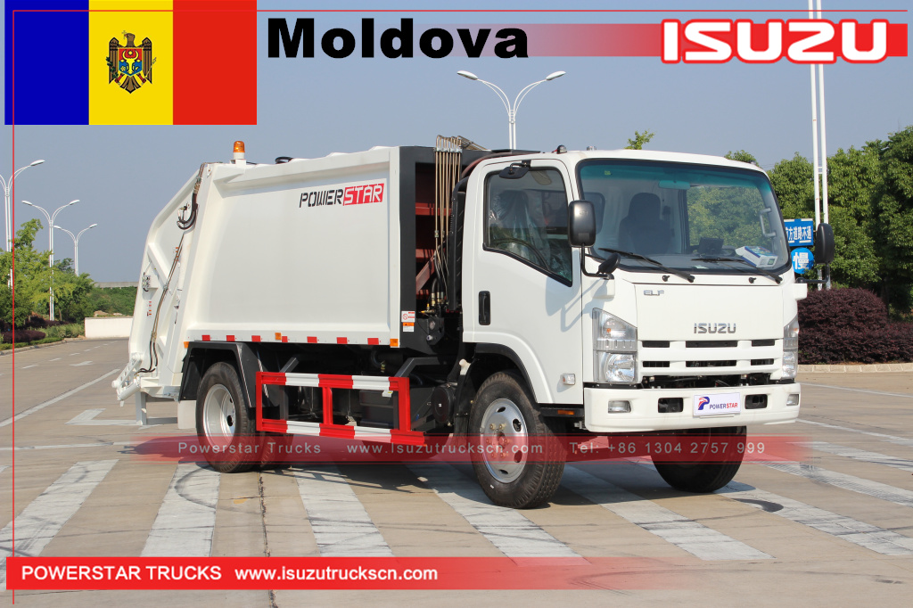 Máy ép rác Isuzu Moldova 8cbm
    