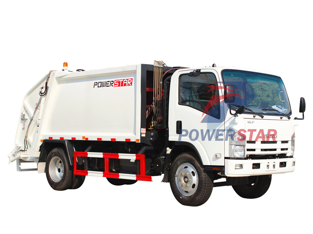 Hướng dẫn vận hành xe ép rác Isuzu
    