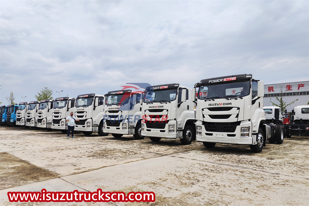 15 chiếc khung gầm xe tải Isuzu VC66 FTR được khách hàng châu Âu đặt hàng
    