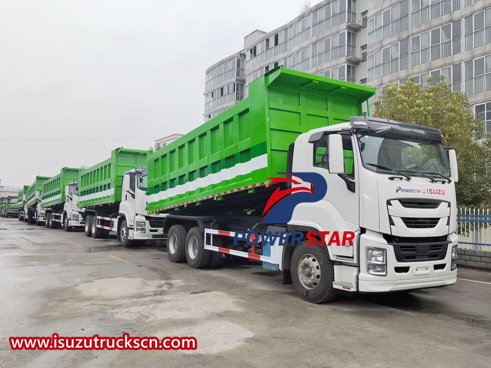 Cấu tạo và nguyên lý hoạt động của xe ben Isuzu
    