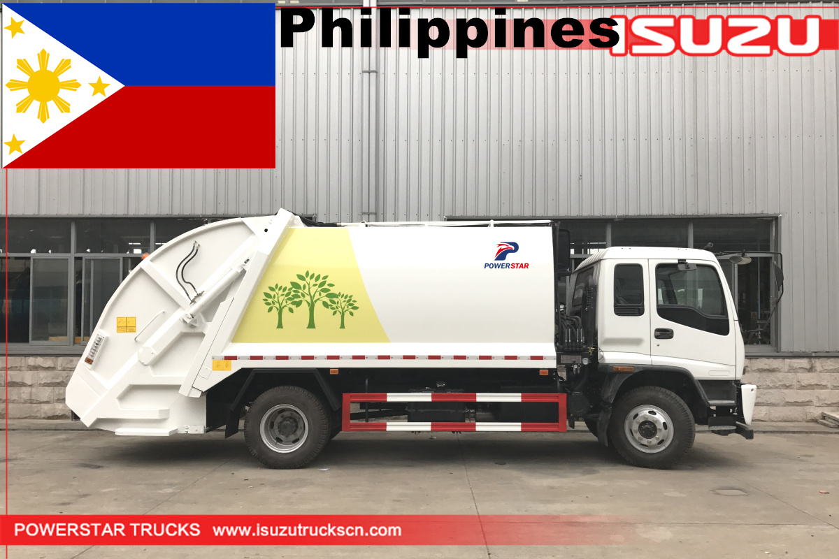 Philippines - 1 Chiếc Xe ép rác Isuzu 14cbm
    