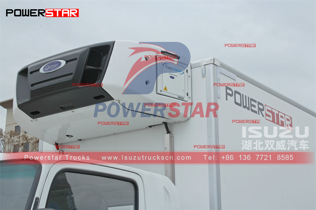 Xe tải đông lạnh POWERSTAR được gắn với bộ CARRIER SUPRA
    