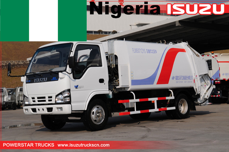 Nigeria - 1 chiếc xe ép rác Isuzu
    